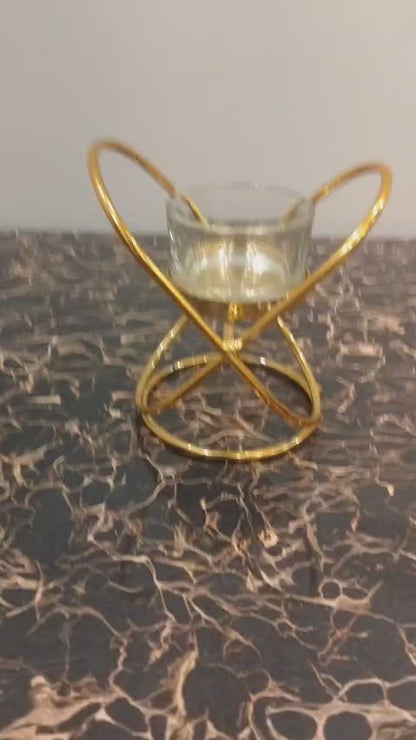 Noir Aura Candle Stand